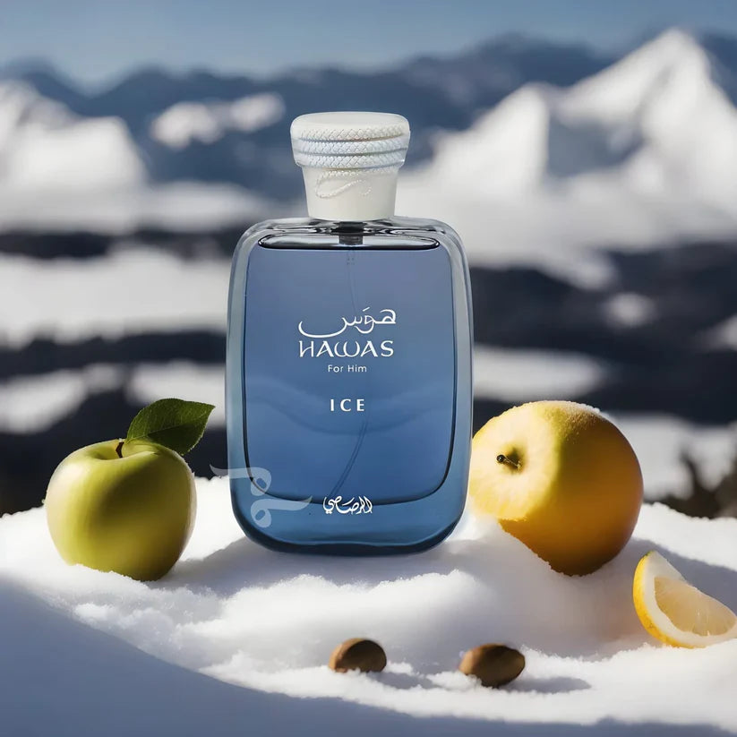 HAWAS ICE MEN EDP - 100ML (3.40z)